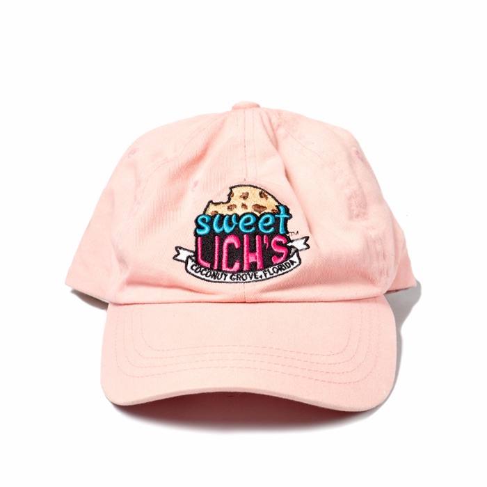 Sweet Lich's pink dad hat
