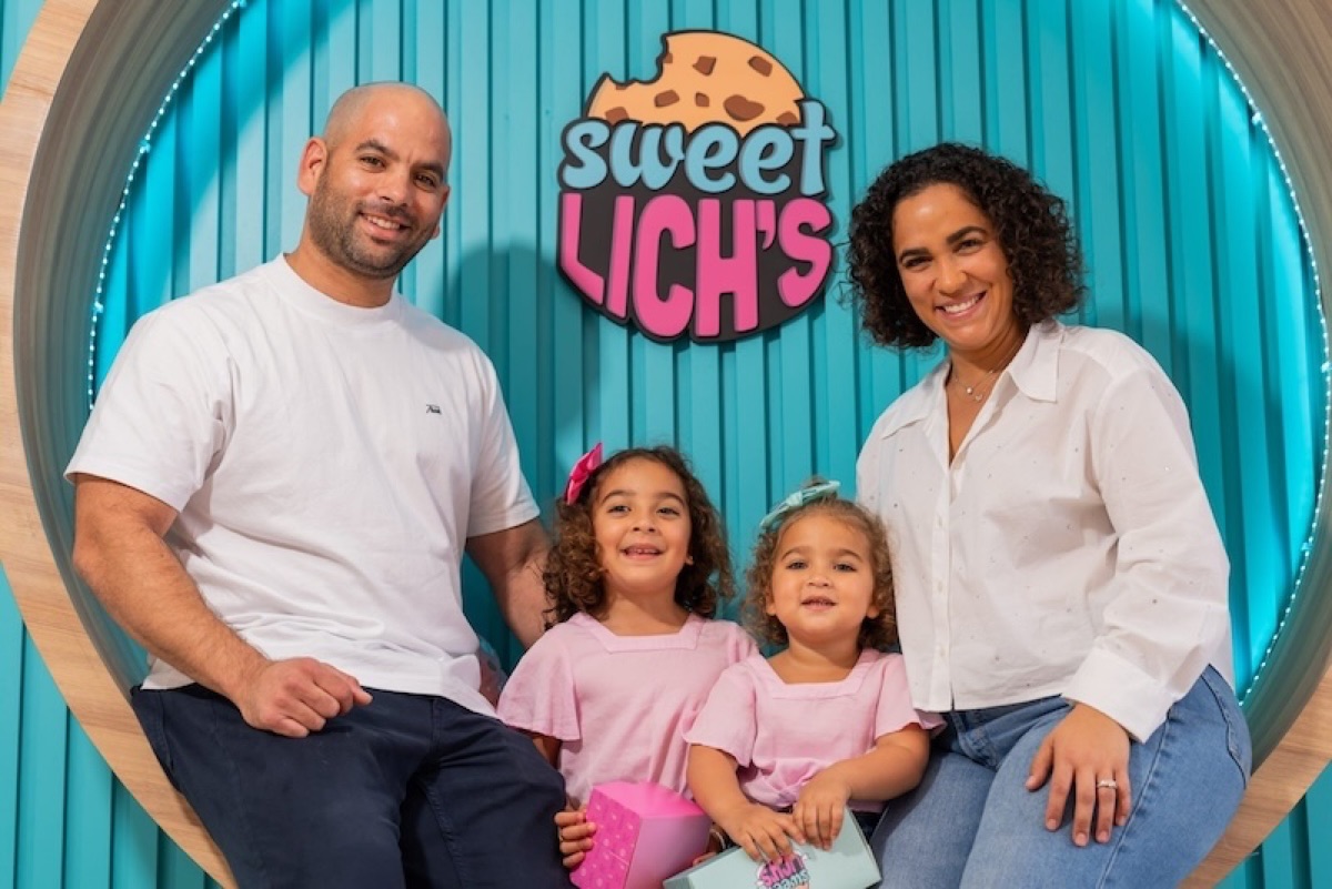 Erik and Steph in front of the Sweet Lich's Cookie Caravan