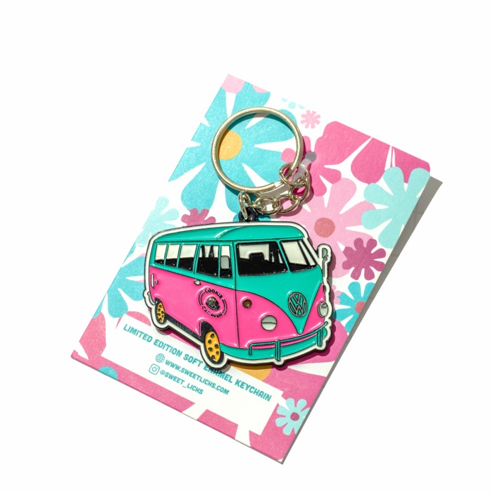 Cookie Caravan key chain