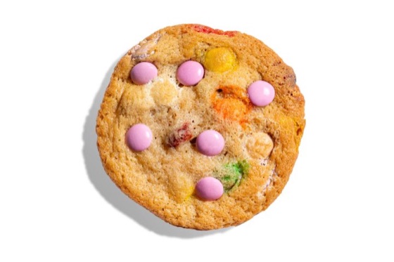 M&M cookie